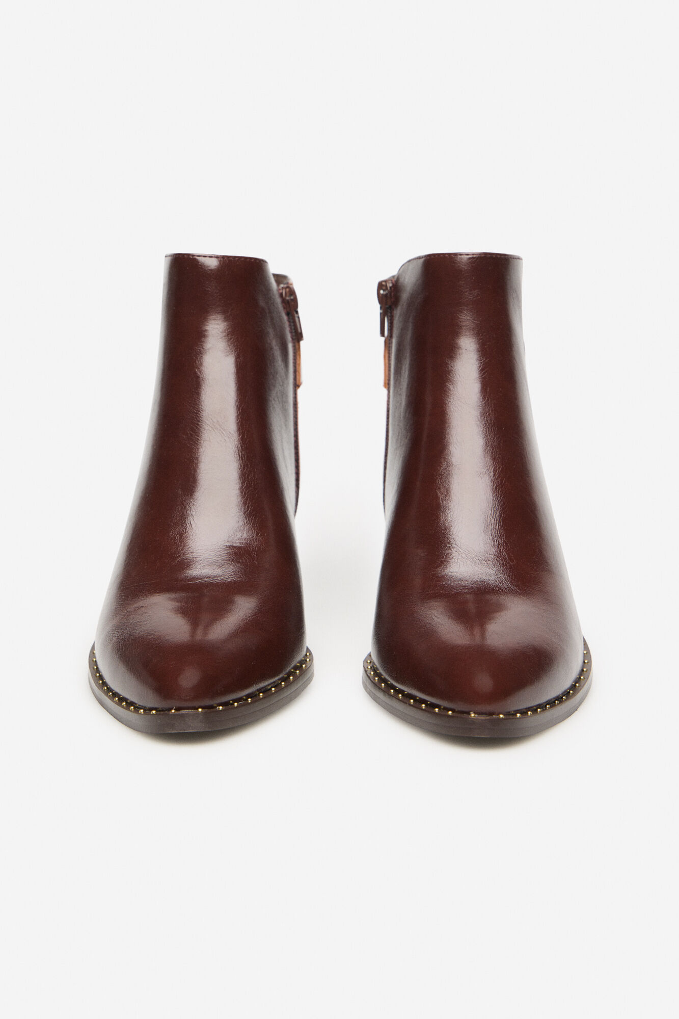 Cortefiel Bot&iacute;n dobladillo Granate