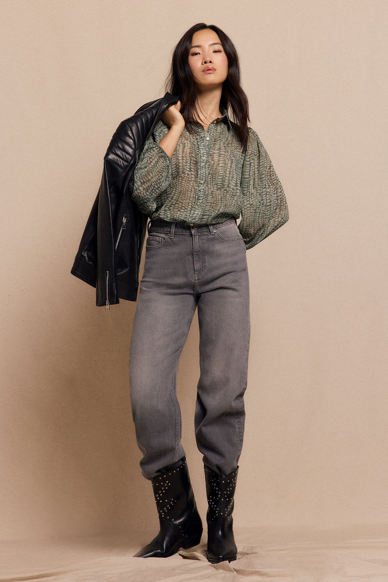 Slowlove Camisa estampada