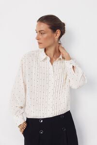 Cortefiel Camisa estampada de tablas