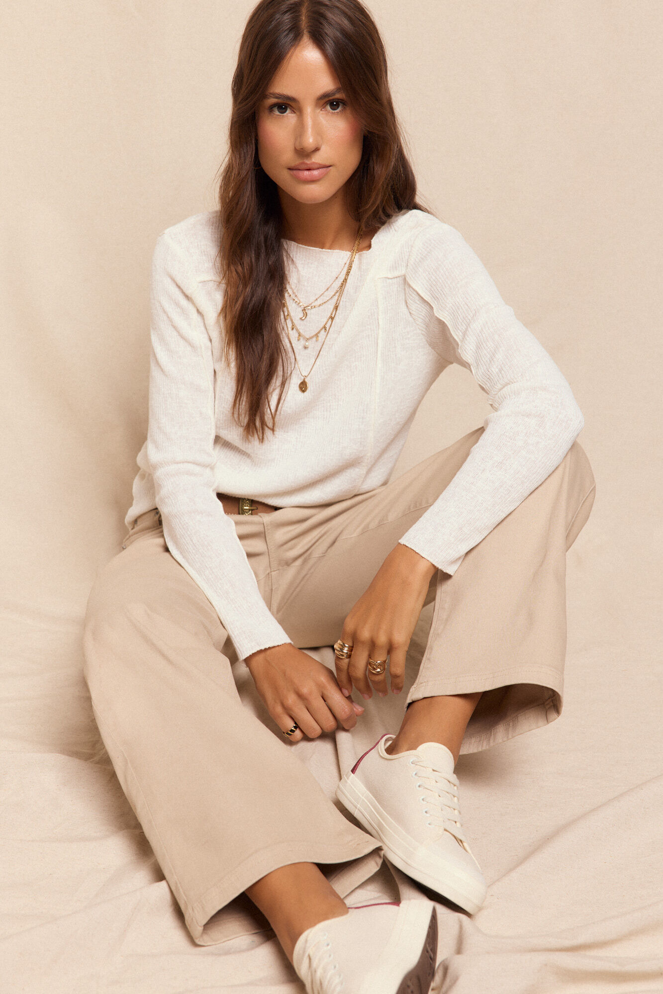 Slowlove Jeans abertura bajo