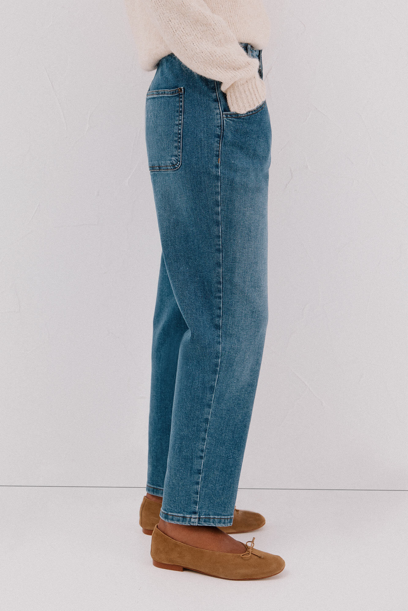 Cortefiel Jeans easy fit Azul