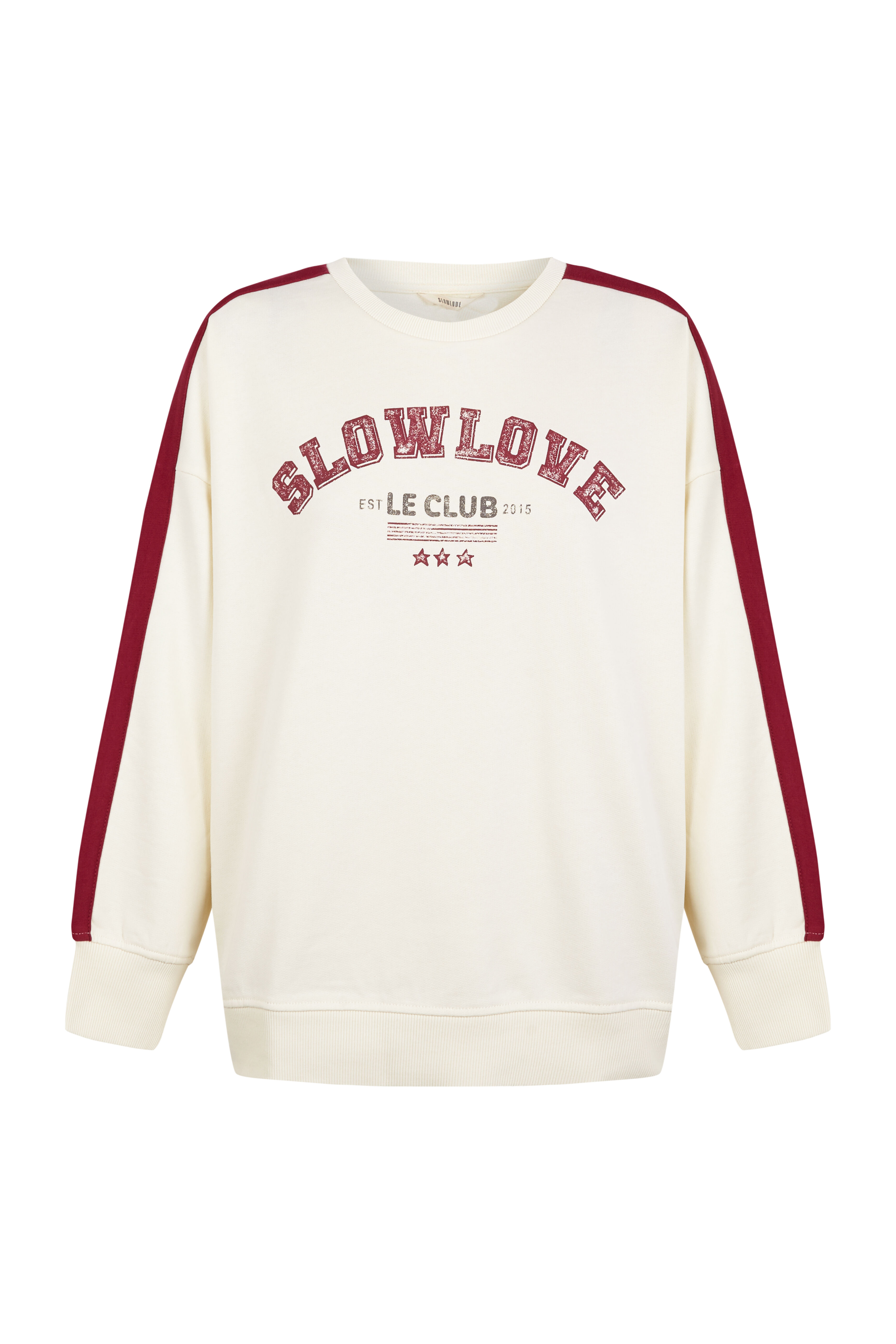 Slowlove Sudadera oversize slowlove Blanco