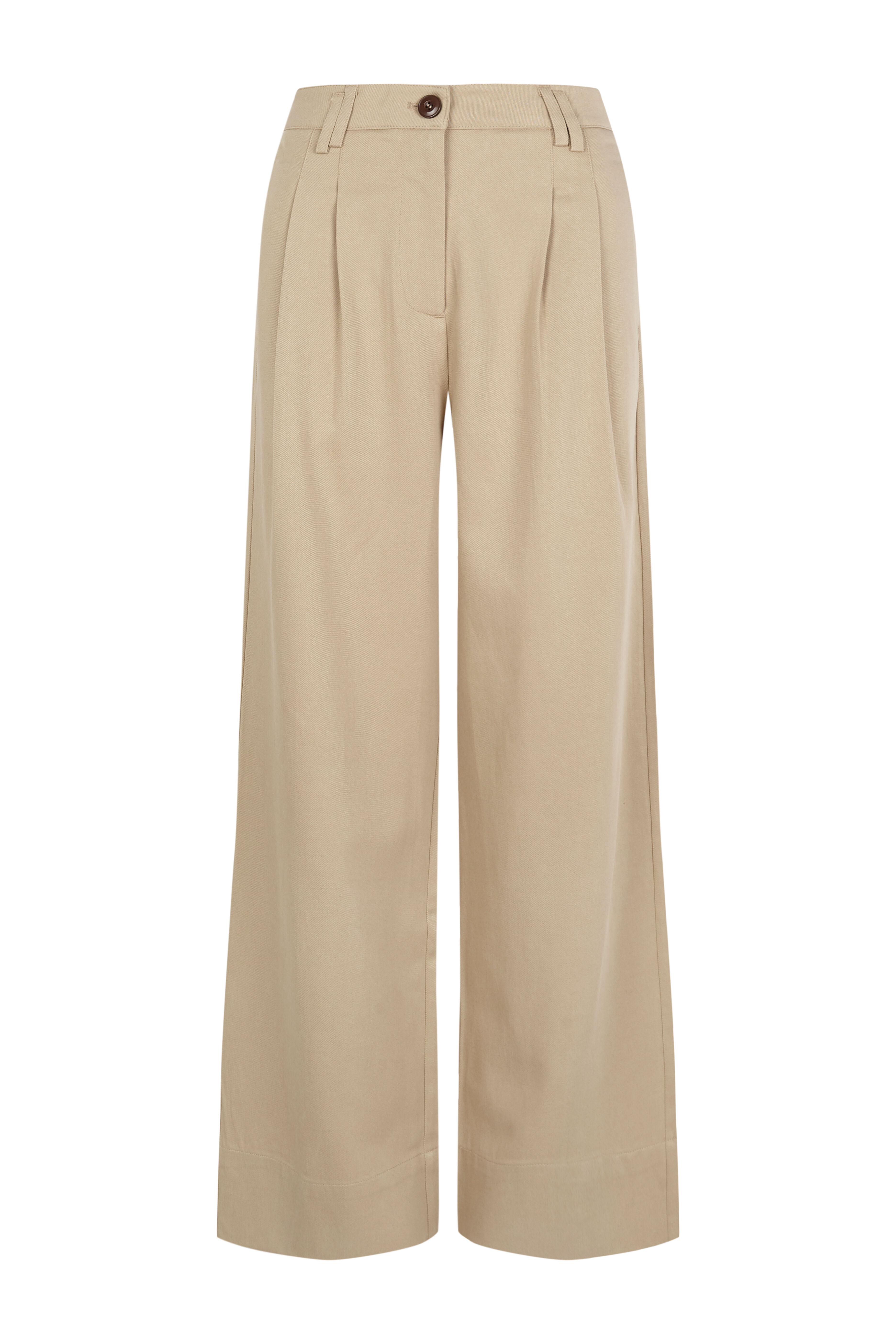 Slowlove Pantal&oacute;n tobillero ancho Beige