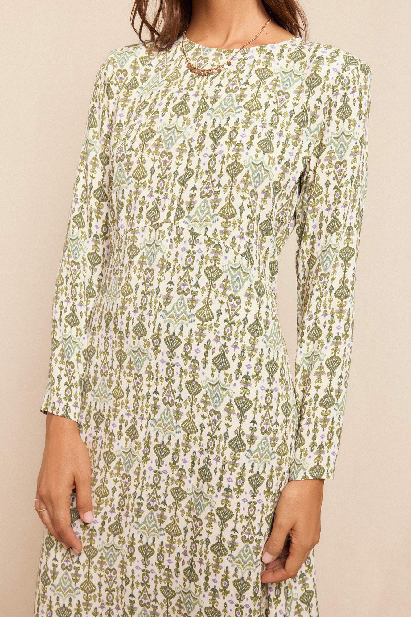 Slowlove Vestido largo estampado Multicolor