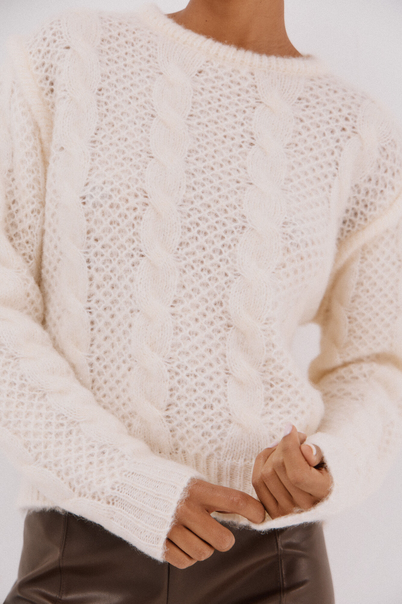 Cortefiel Su&eacute;ter de punto ochos