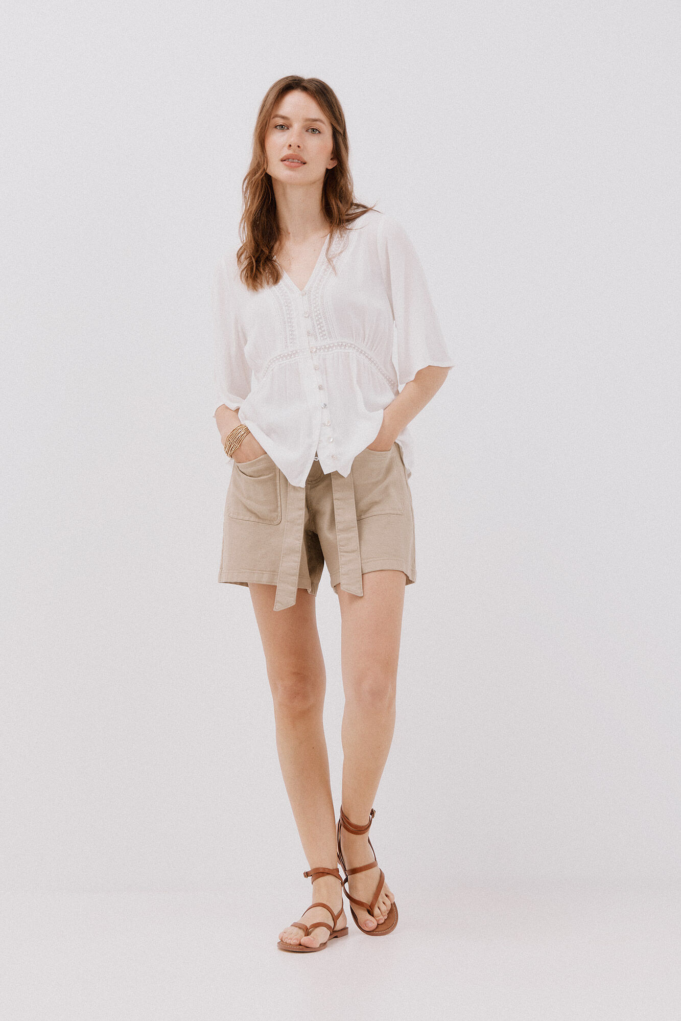 Cortefiel Short denim lazo  Arena