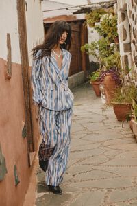 Slowlove Chamarra blazer estampada