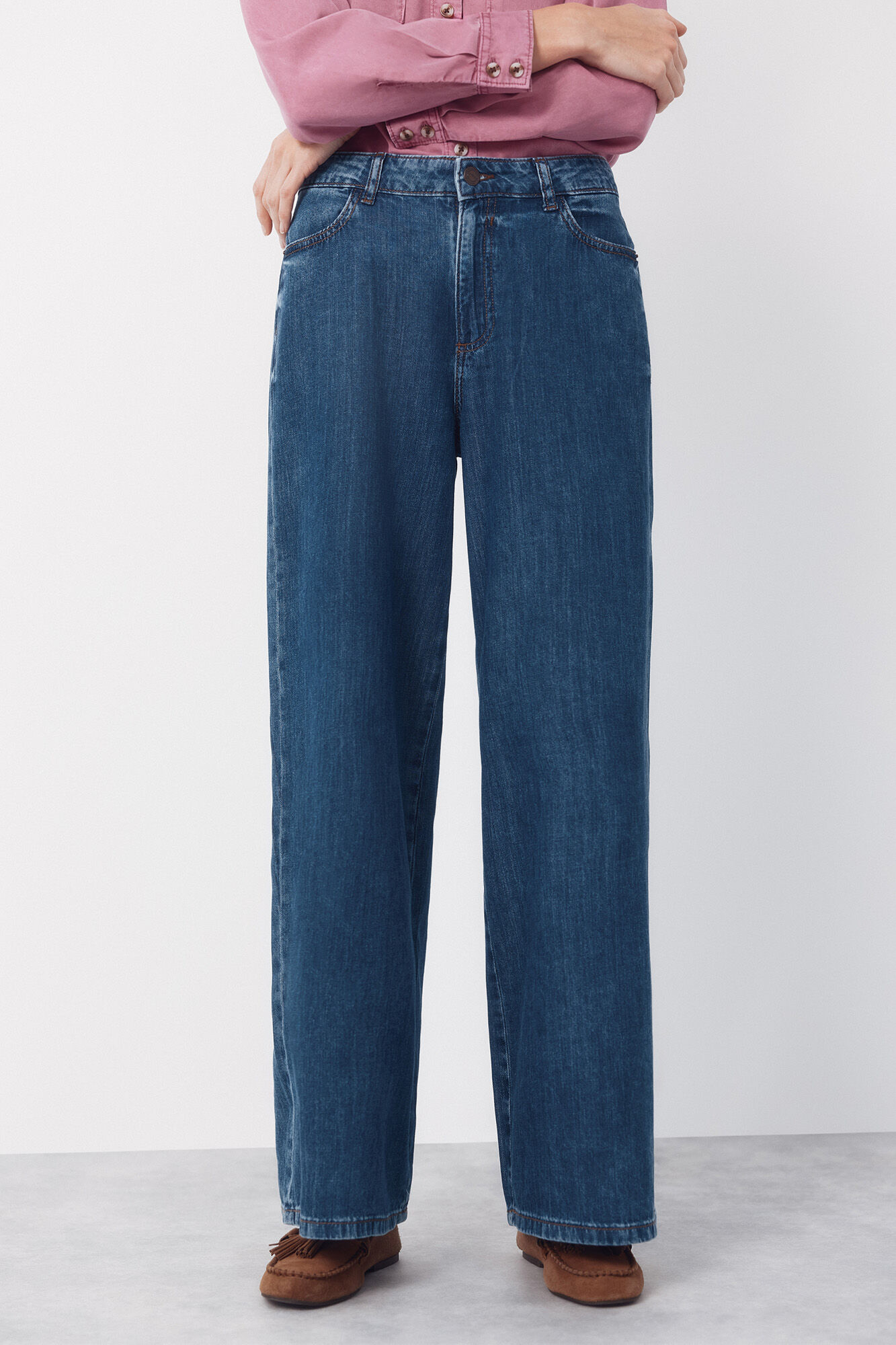 Cortefiel Jeans palazzo largos