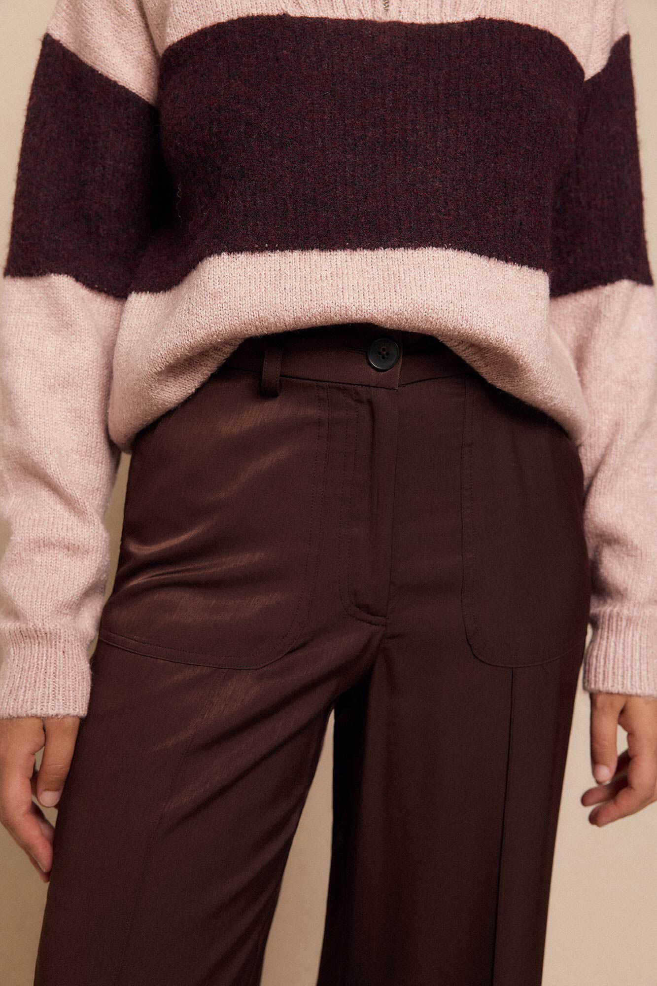Slowlove Pantal&oacute;n satinado