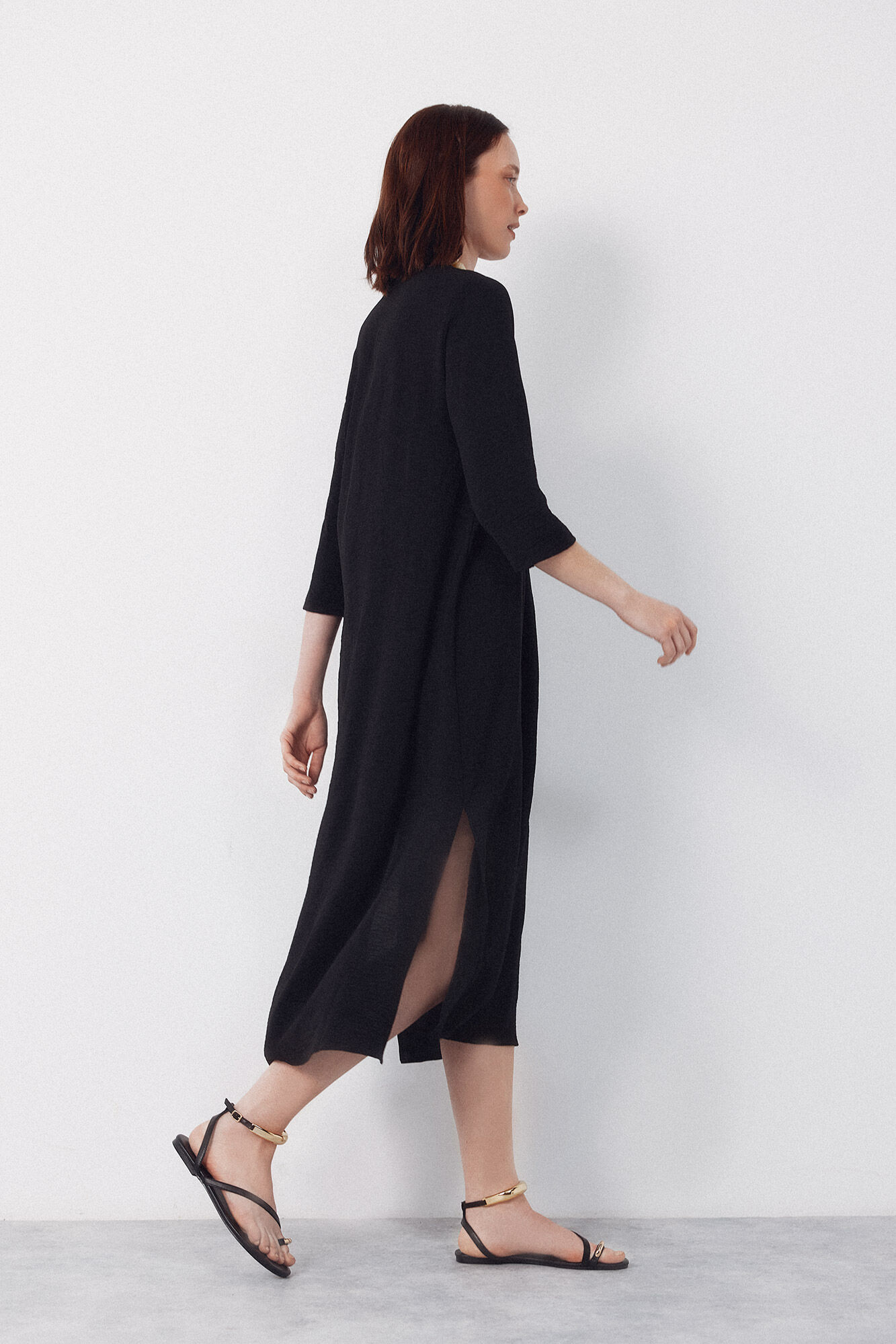 Cortefiel Vestido t&uacute;nica Negro