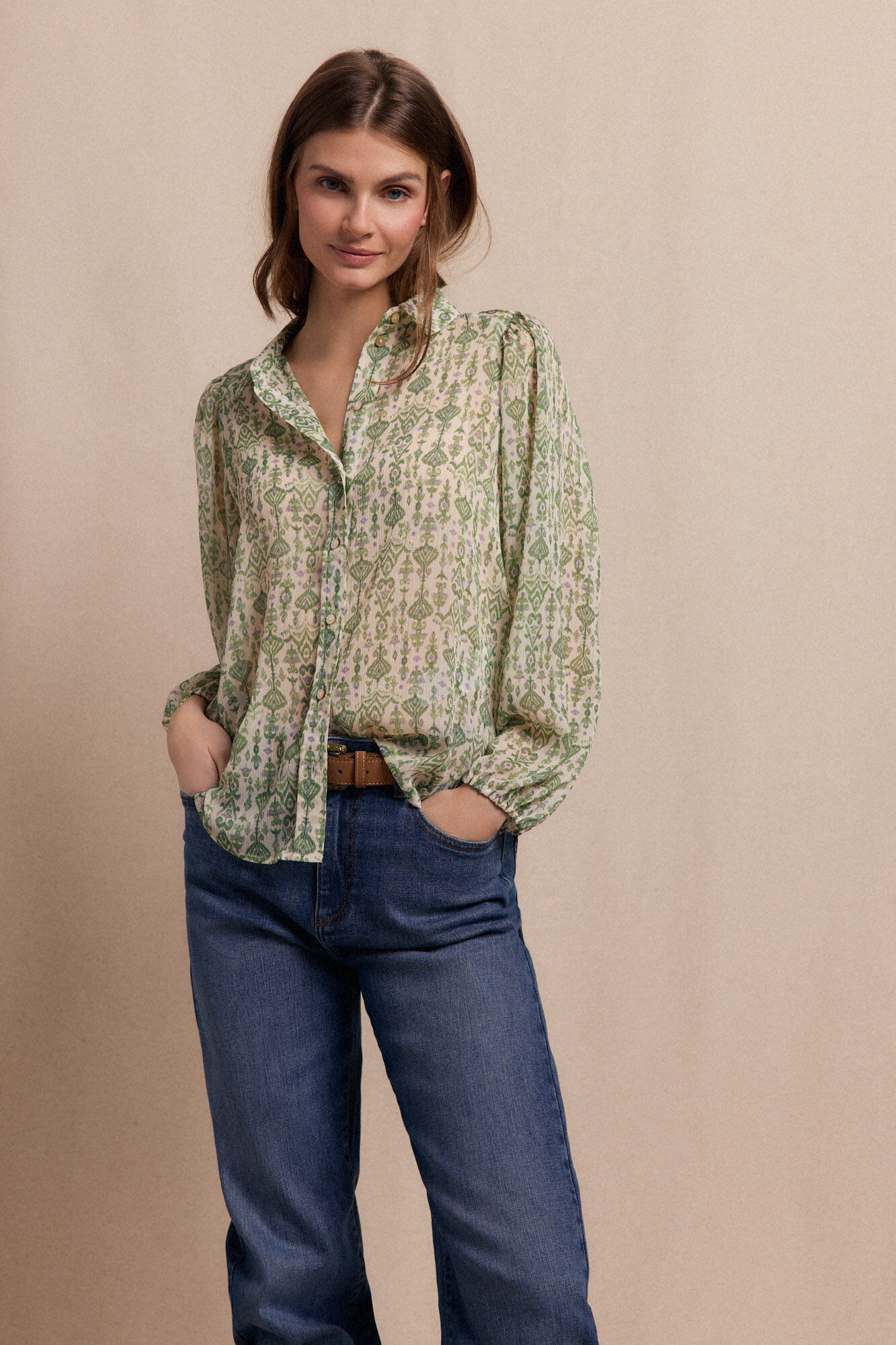 Slowlove Camisa estampada