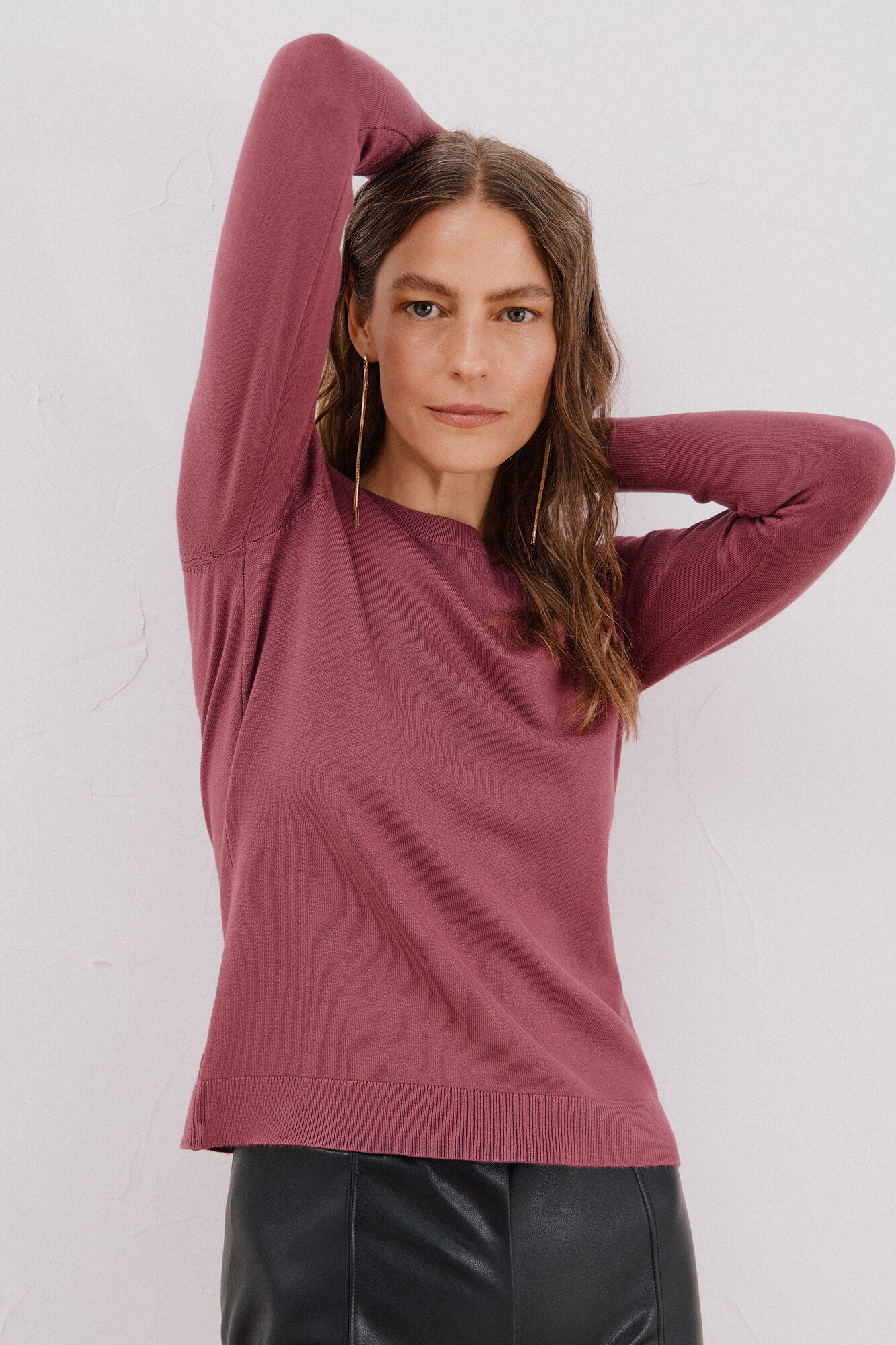 Cortefiel Su&eacute;ter de tejido fino