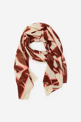 Cortefiel Pareo de palmeras Estampado marr&oacute;n