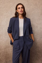 Slowlove Blazer oversized Gris oscuro