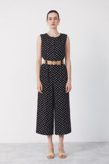 Cortefiel Jumpsuit con cintur&oacute;n Multicolor