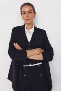 Cortefiel Blazer negro