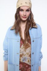 Slowlove Chamarra de mezclilla barn Azul