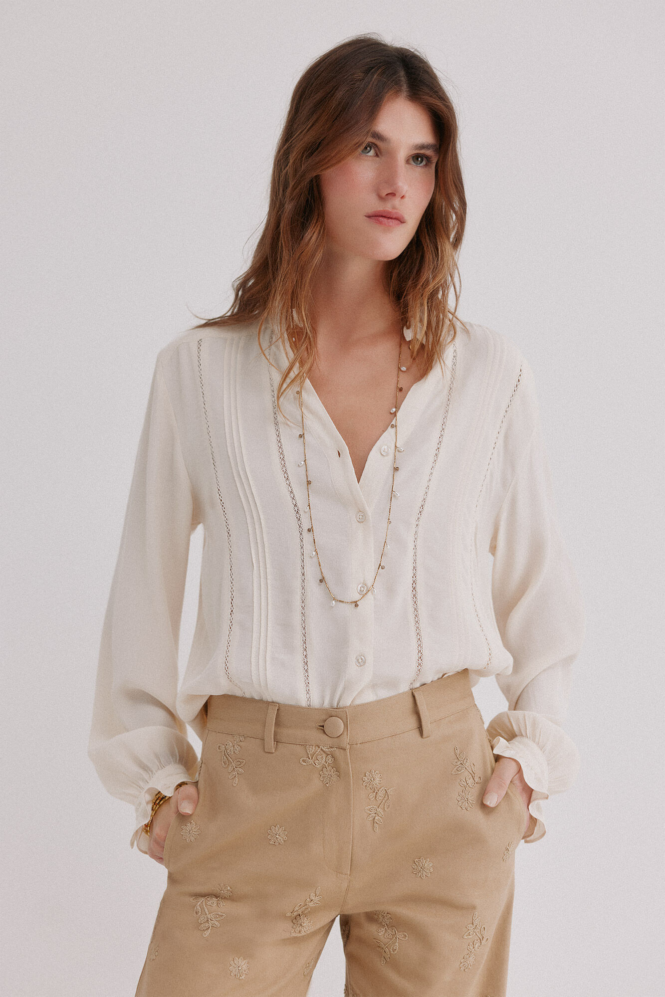 Hoss Intropia Clementine. Blusa manga larga