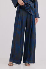 Hoss Intropia Payton. Pantal&oacute;n fluido Azul marino