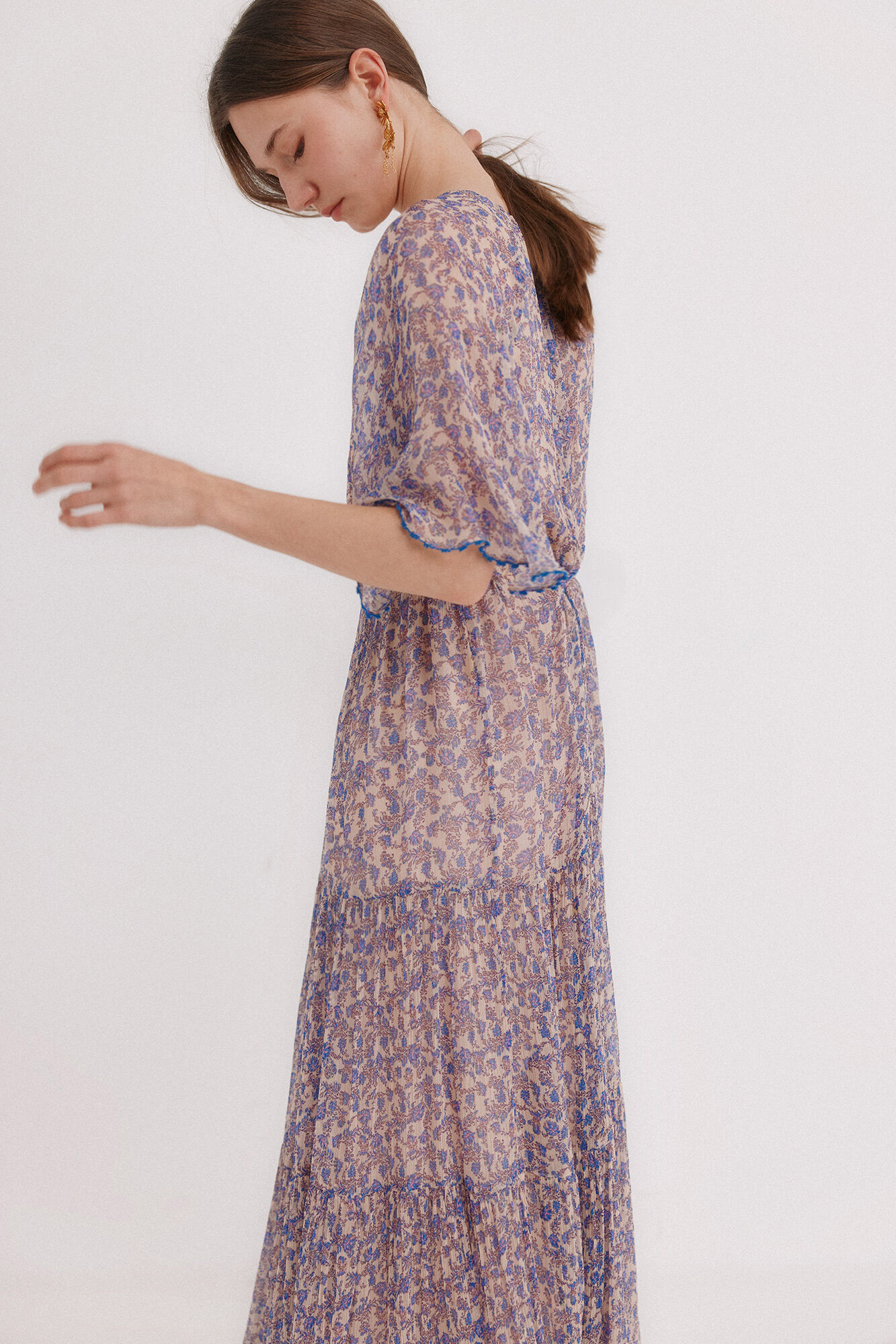 Hoss Intropia Amanda. Vestido floral Multicolor