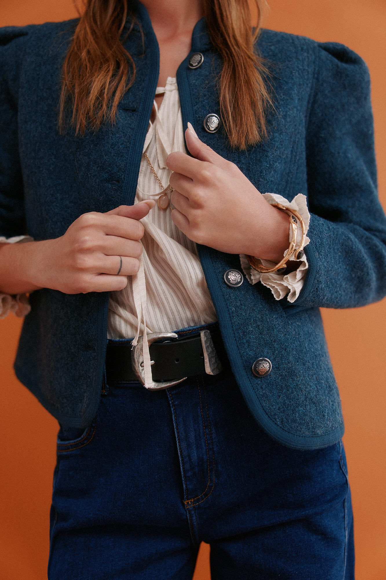 Hoss Intropia Fernanda. Abrigo estilo austriaca