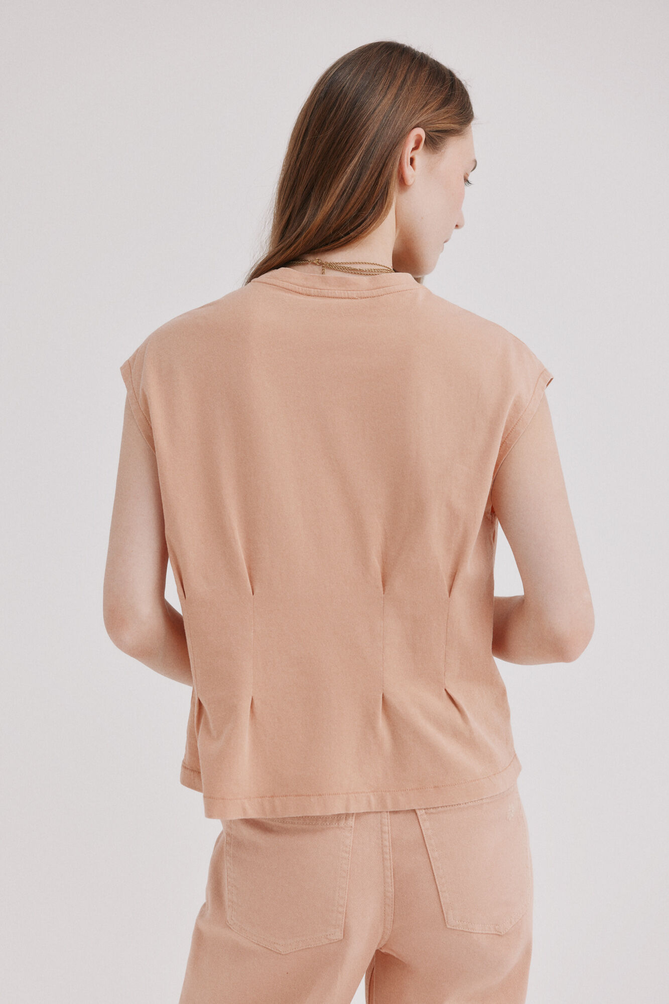 Hoss Intropia Margot. Playera entallada Rosa