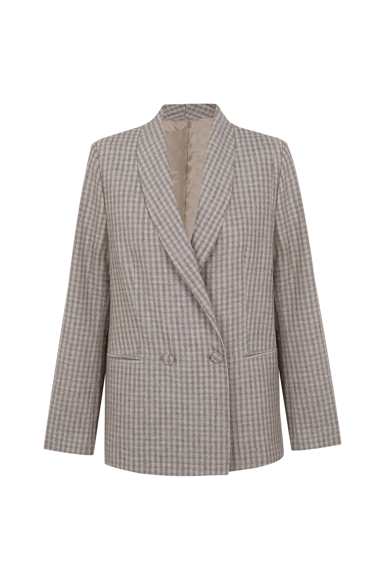 Hoss Intropia Eleanor. Blazer cruzada Marfil