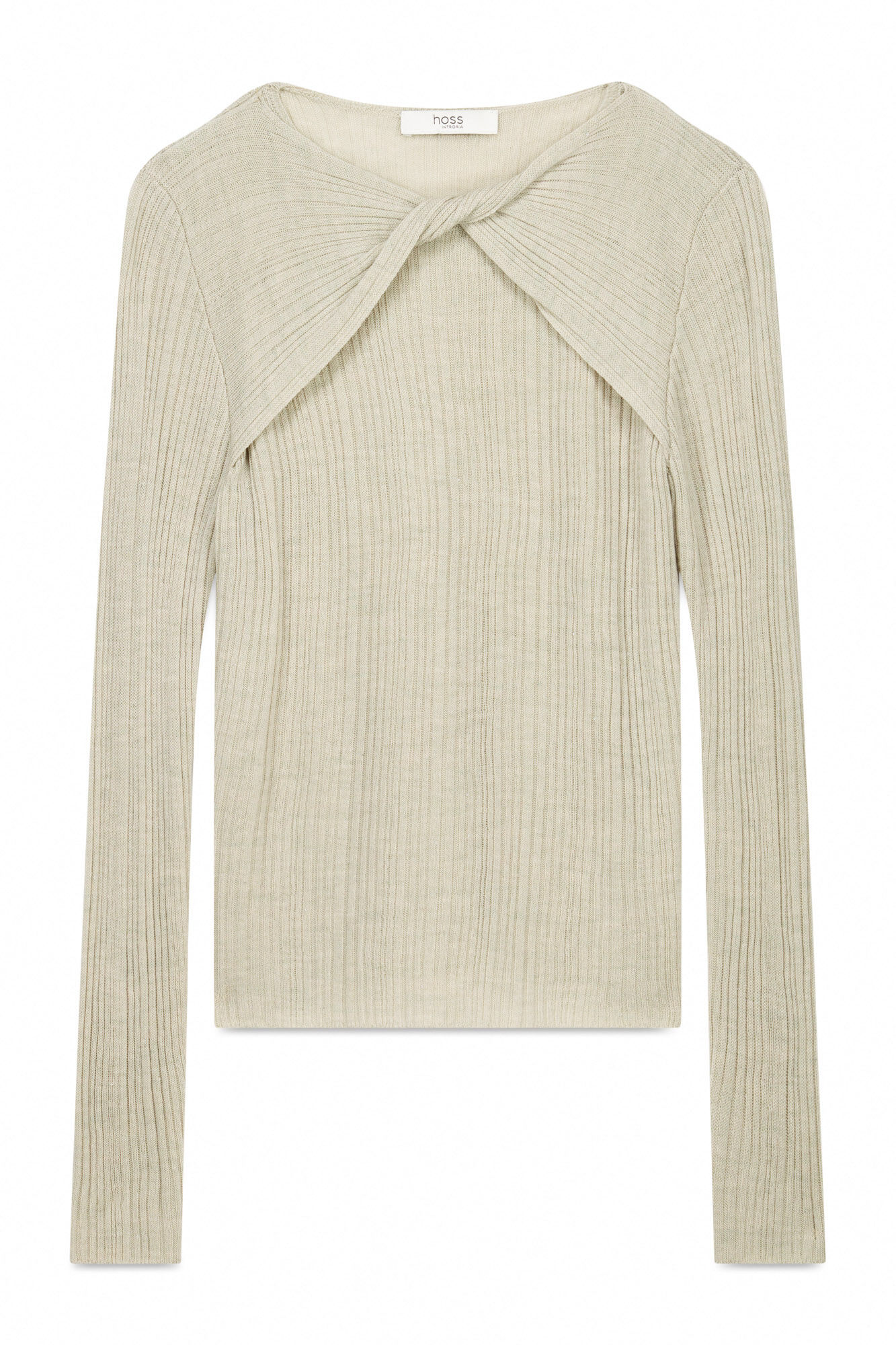 Hoss Intropia Nabila. Top con detalle de nudo Verde