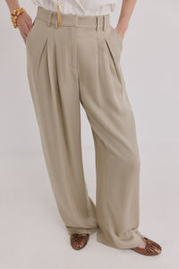 Hoss Intropia Paloma. Pantal&oacute;n de doble pliegue