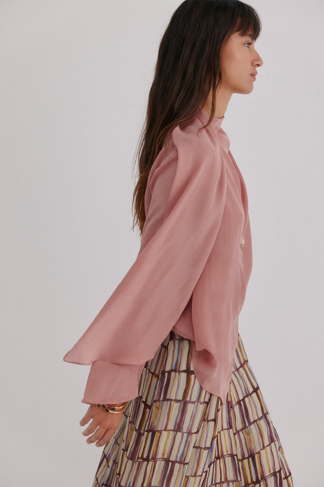 Hoss Intropia Blusa con cruce asim&eacute;trico