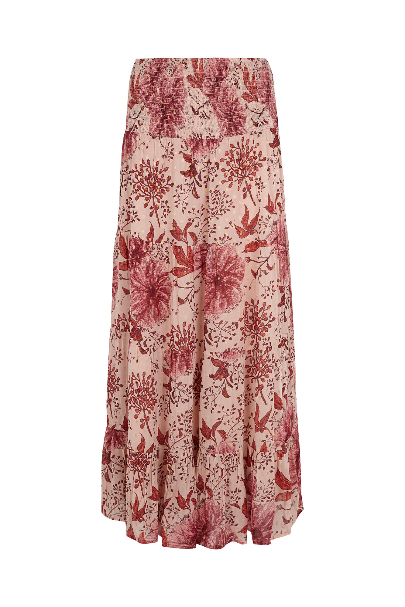 Hoss Intropia Rachel. Falda larga estampada Multicolor