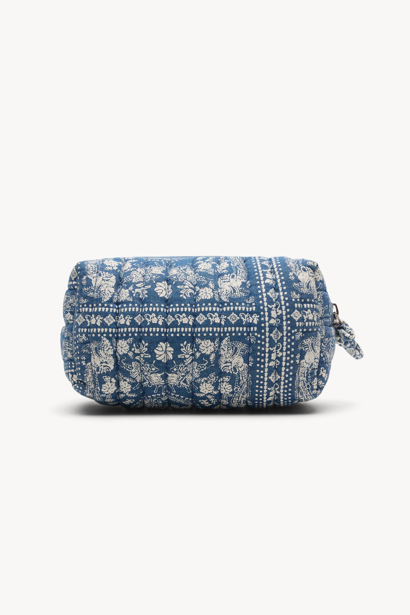 Hoss Intropia Leandra. Neceser estampado acolchado Azul