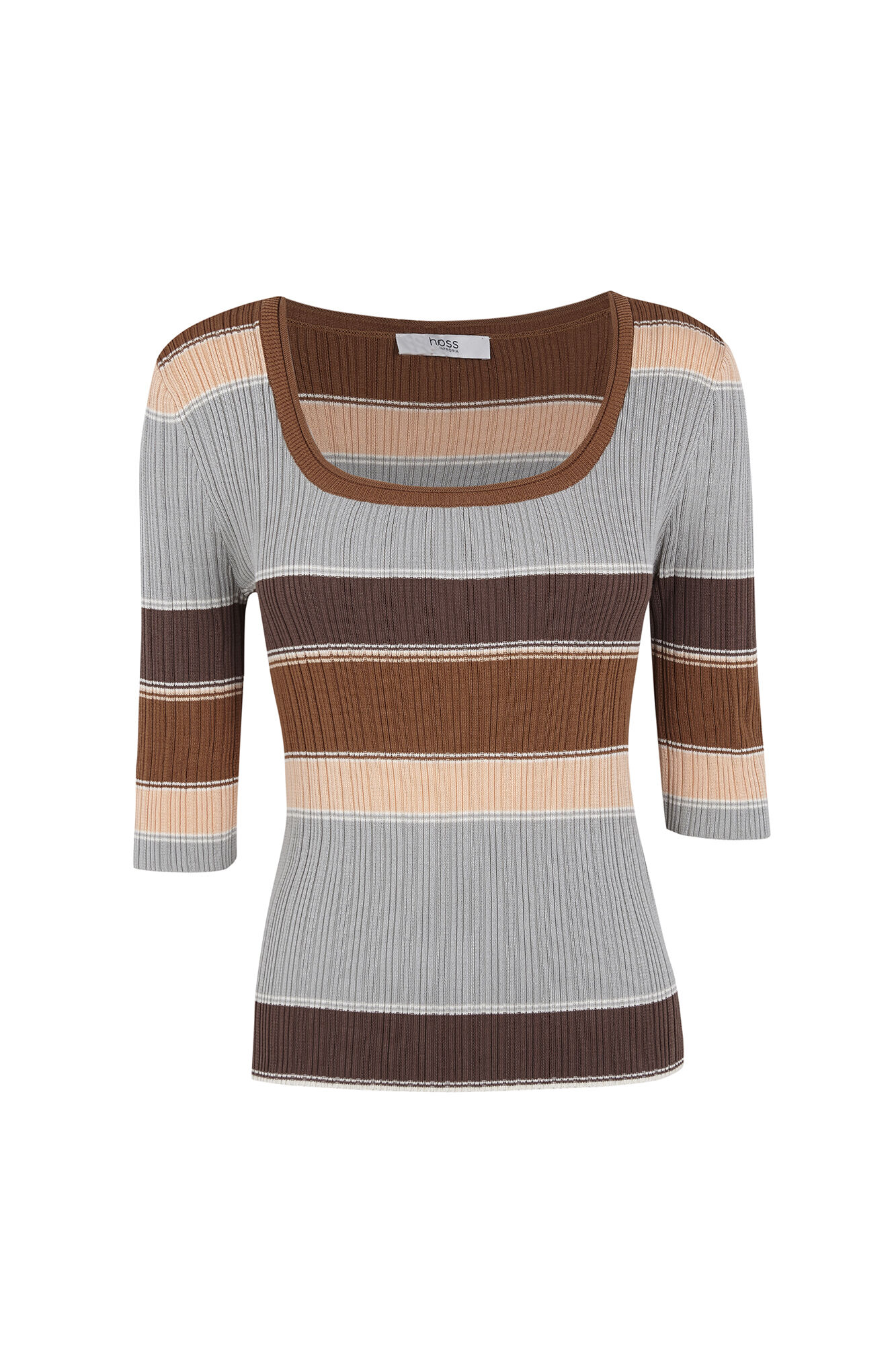 Hoss Intropia India. Top de rayas Multicolor