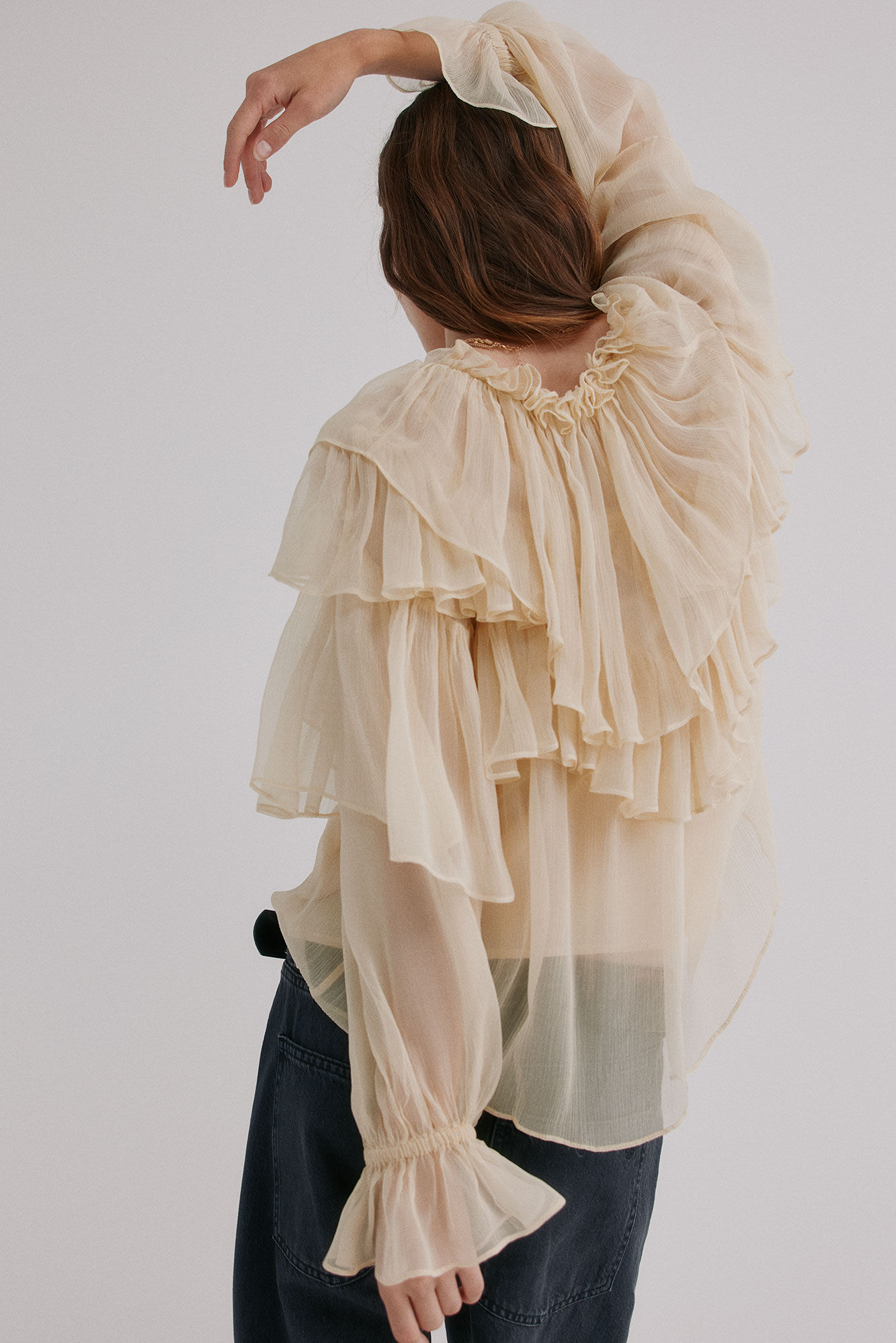 Hoss Intropia Giulia. Blusa rom&aacute;ntica