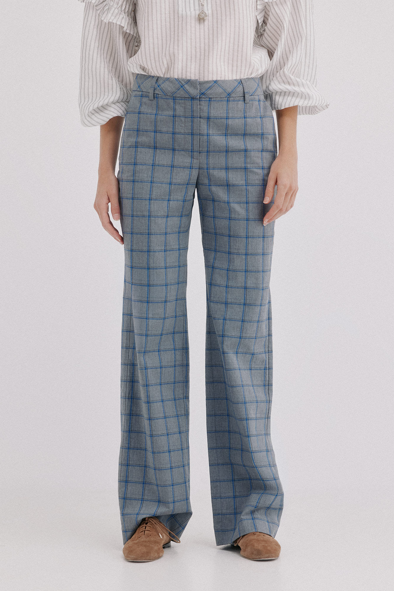 Hoss Intropia Paulina. Pantal&oacute;n a cuadros