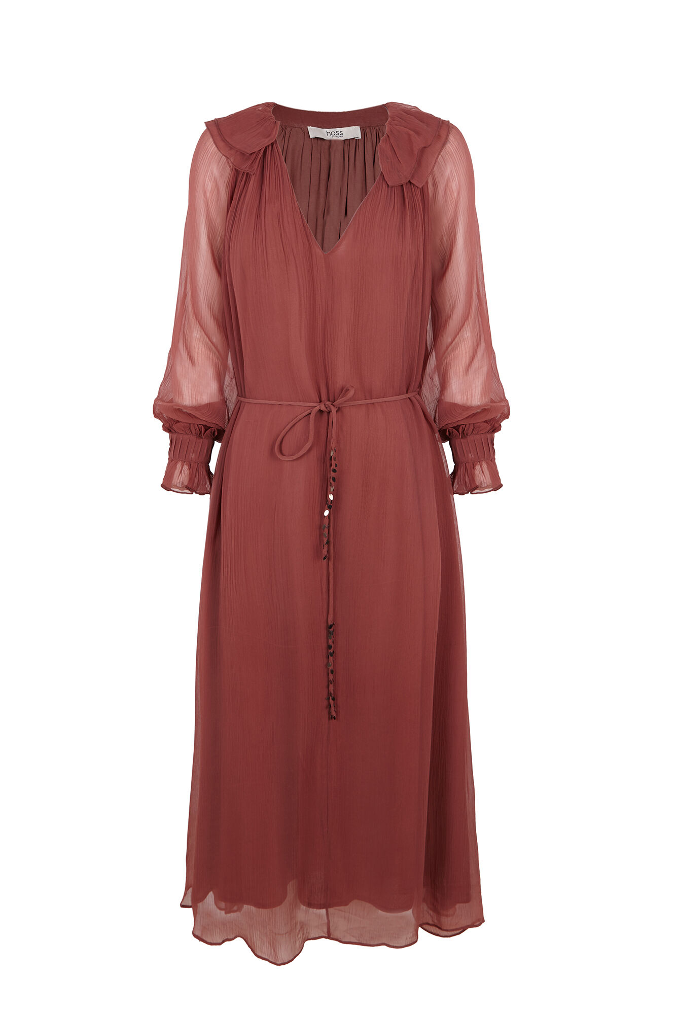 Hoss Intropia Alejandra. Vestido fluido Rosa