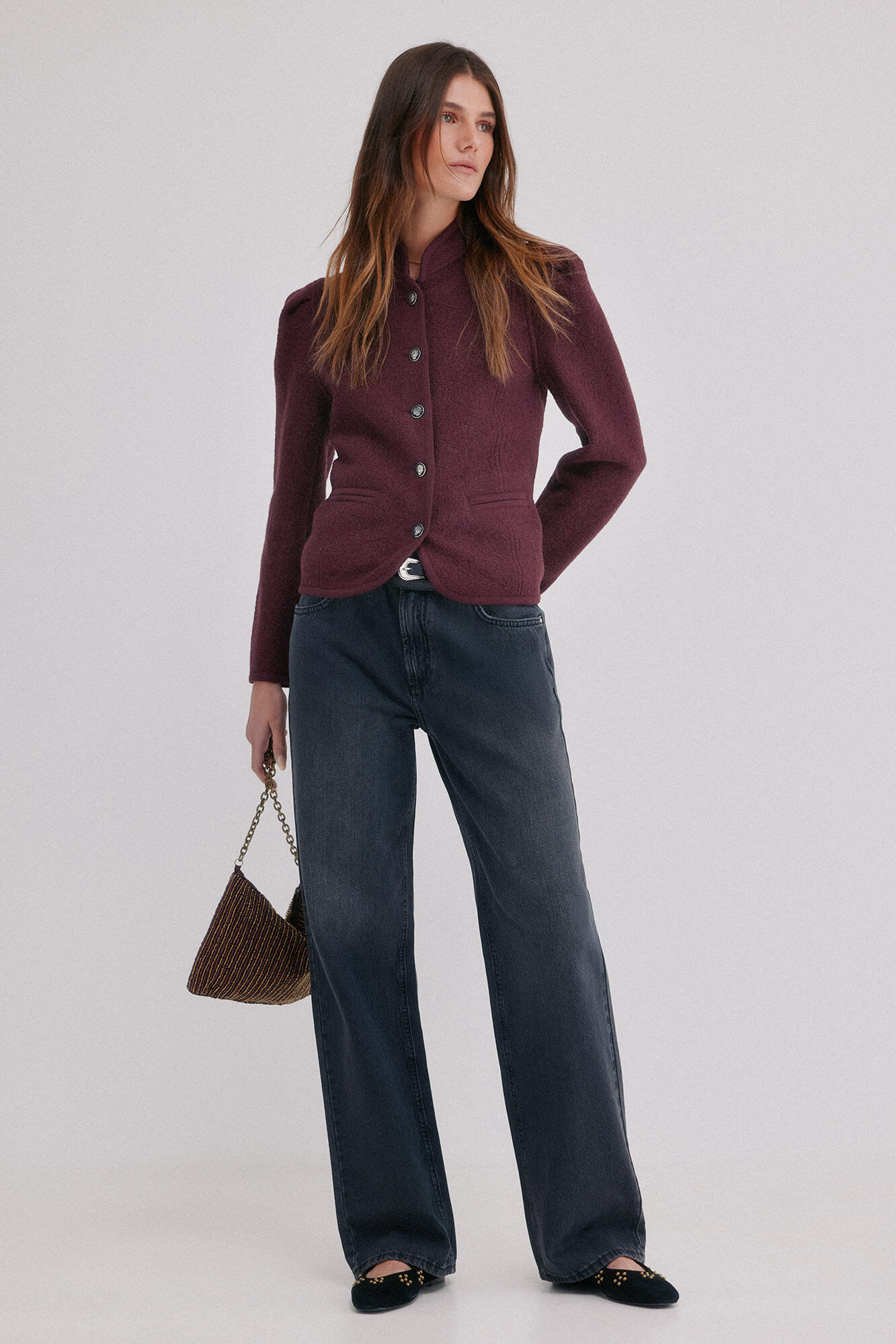 Hoss Intropia Fernanda. Abrigo estilo austriaca