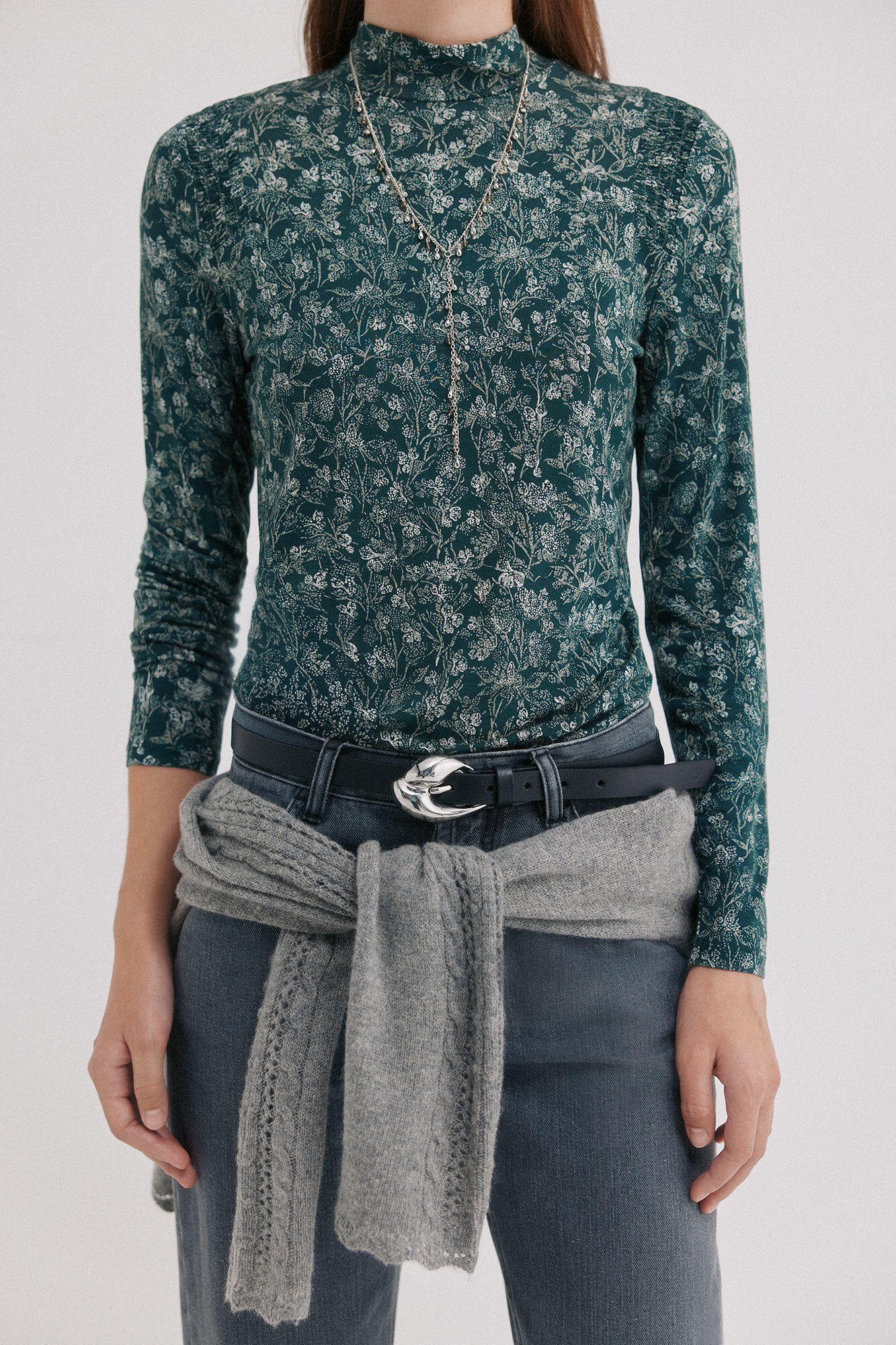 Hoss Intropia Malika. Playera paisley Multicolor