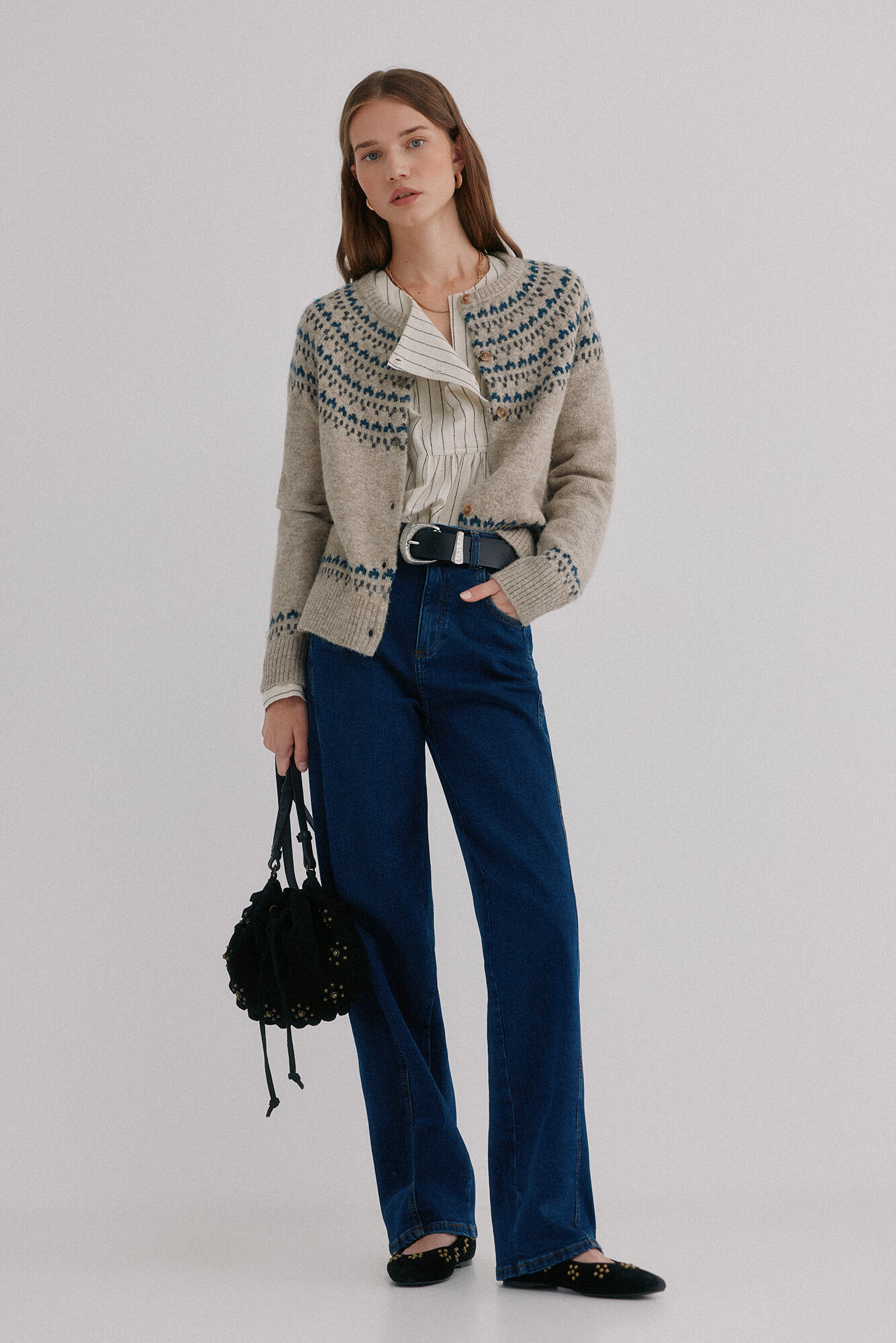 Hoss Intropia Nilda. Chamarra de punto