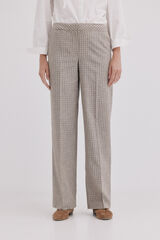 Hoss Intropia Presley. Pantal&oacute;n de rayas Marfil
