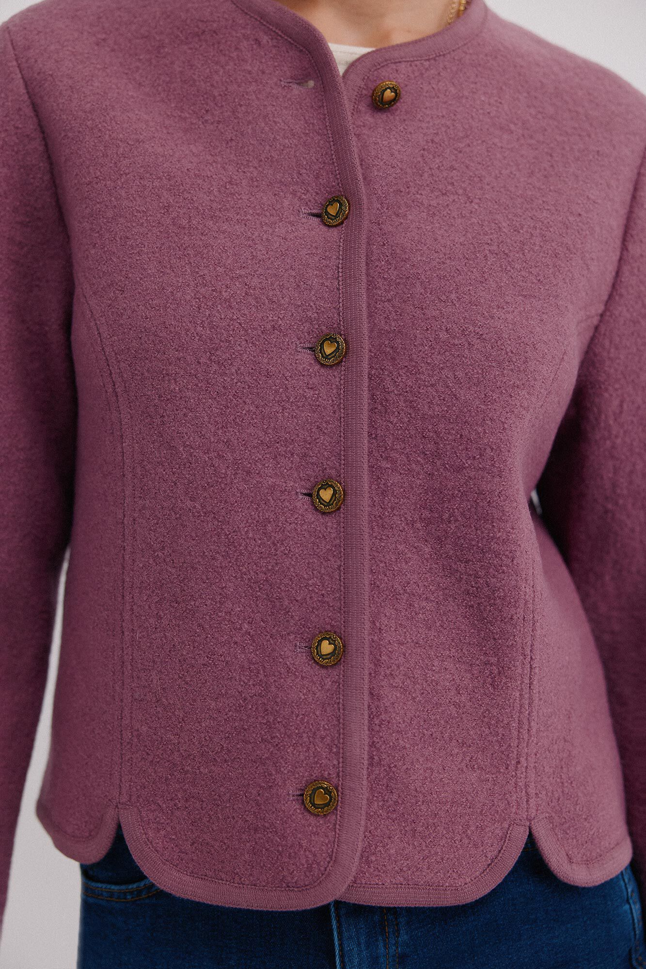 Hoss Intropia Zoe. Chamarra austriaca Lila