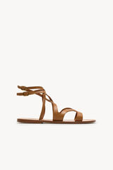 Hoss Intropia  Mar. Sandalias de piel Camel
