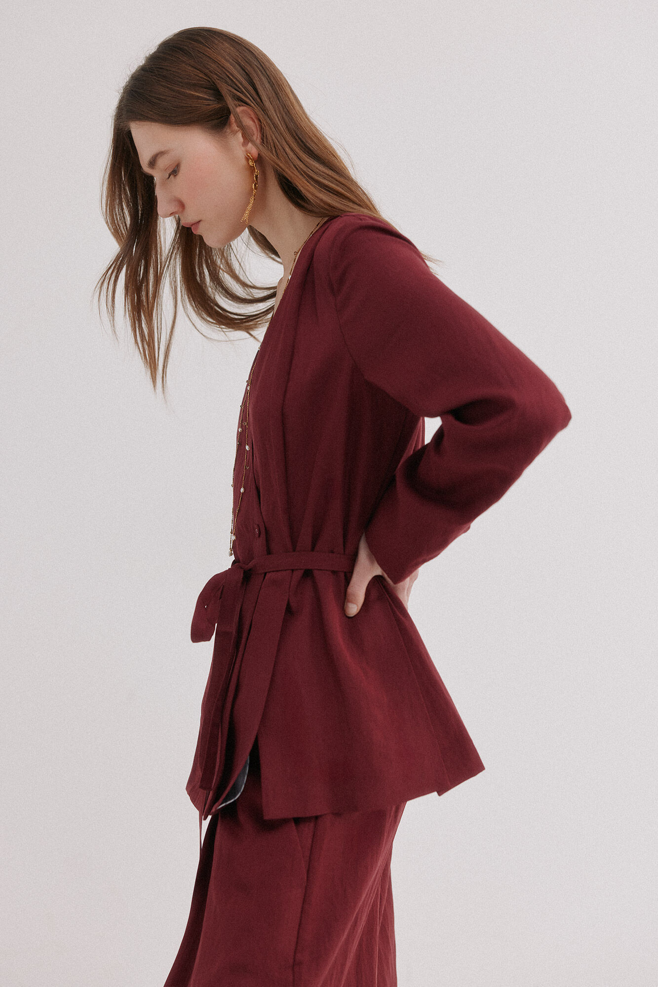 Hoss Intropia Emma. Chaqueta cruzada