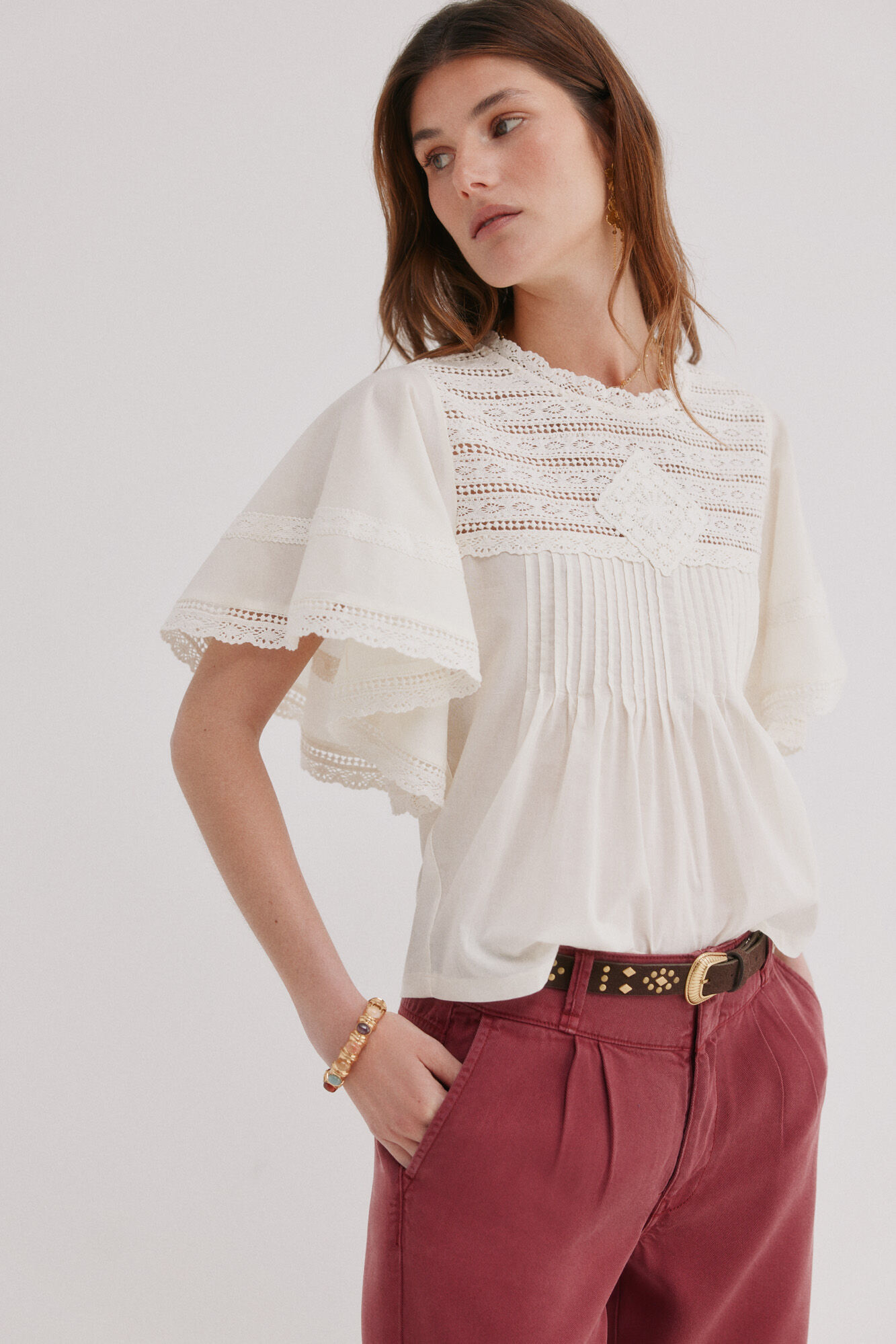 Hoss Intropia Mafalda. Camiseta escote redondo