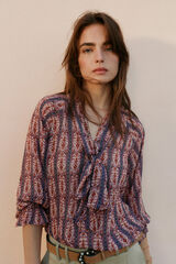 Hoss Intropia Camisa estampada Rosa