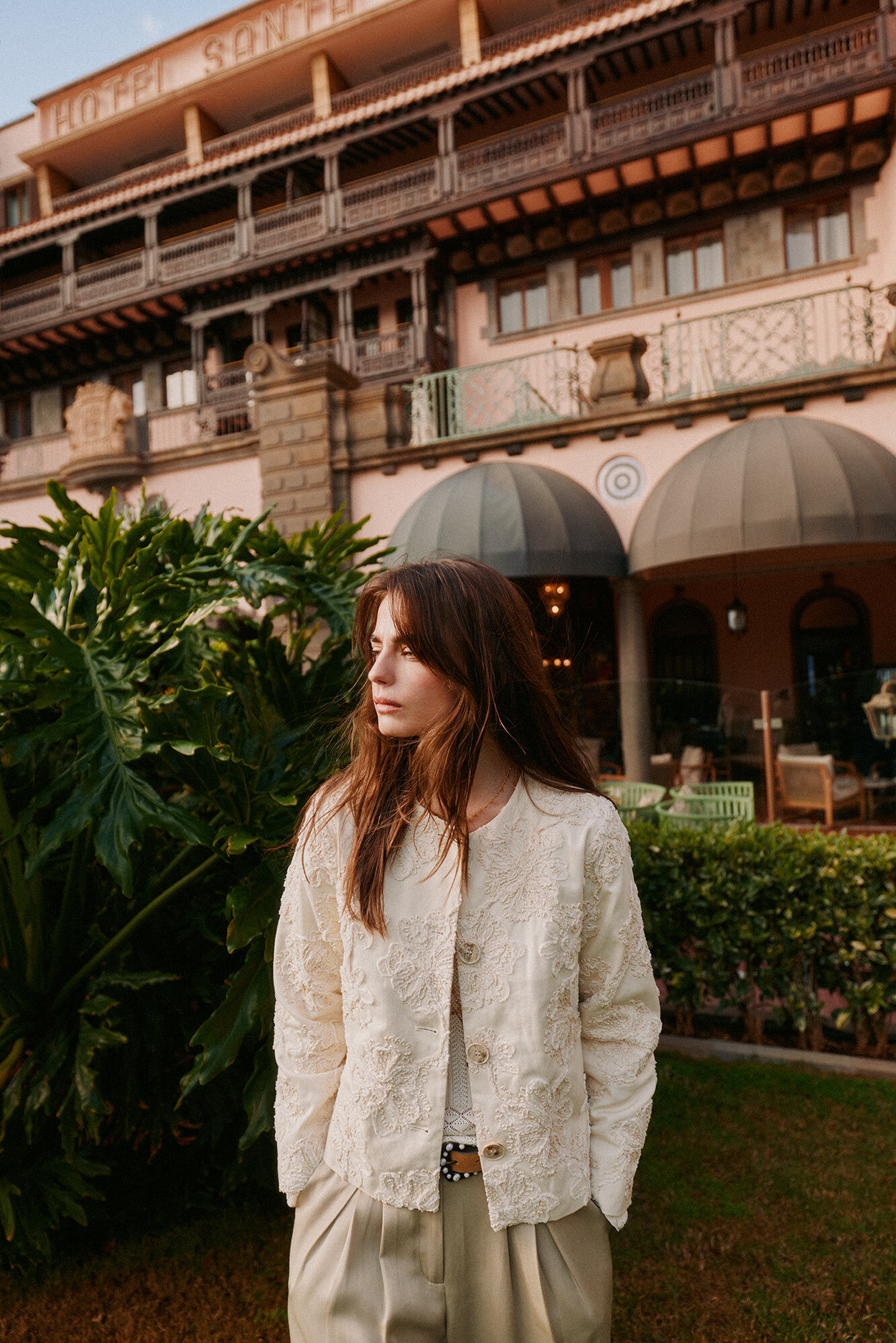 Hoss Intropia Eider. Chamarra jacquard