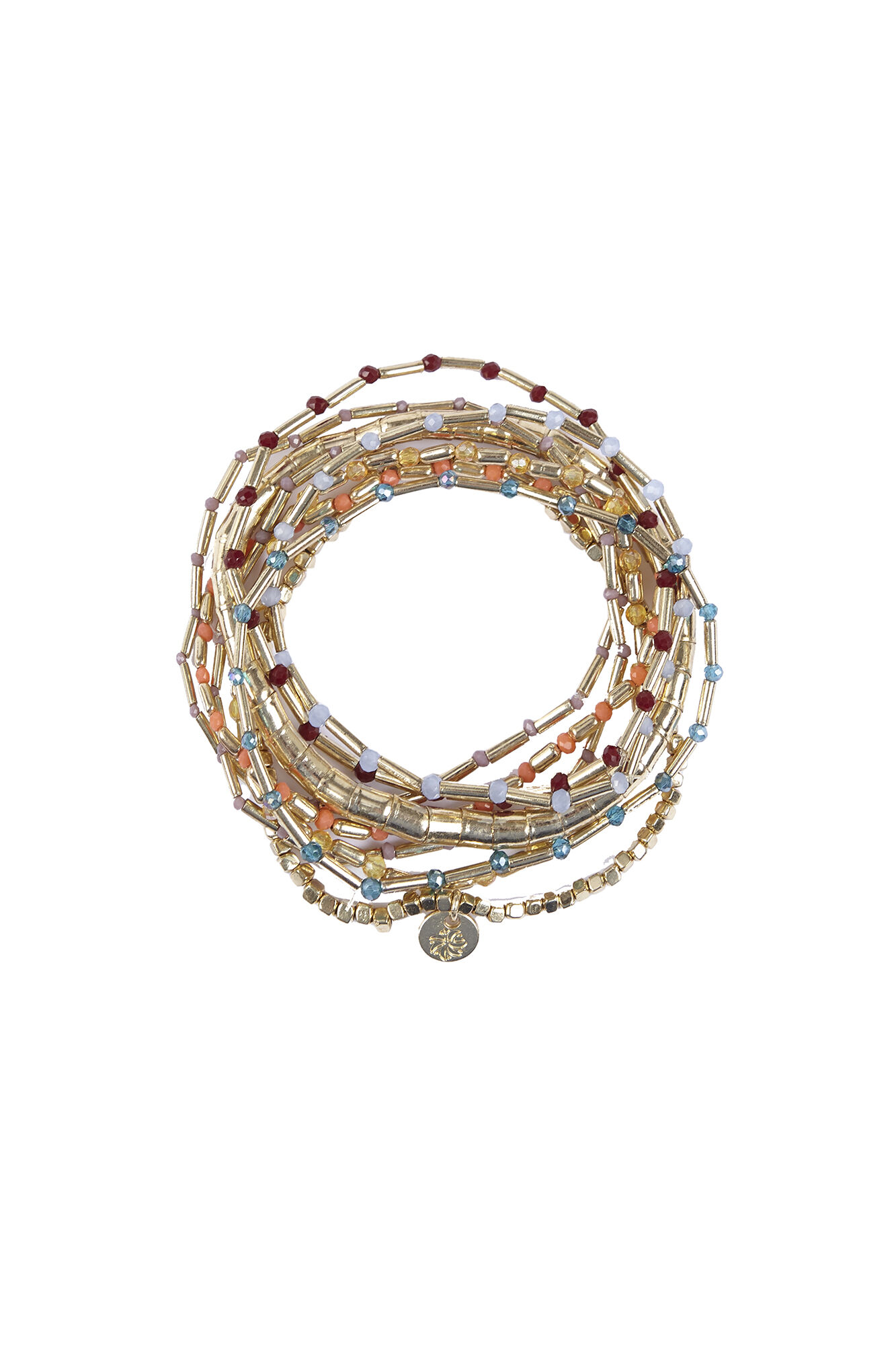 Hoss Intropia Conjunto multipulsera Dorado