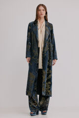 Hoss Intropia Elodie. Chamarra jacquard Azul marino