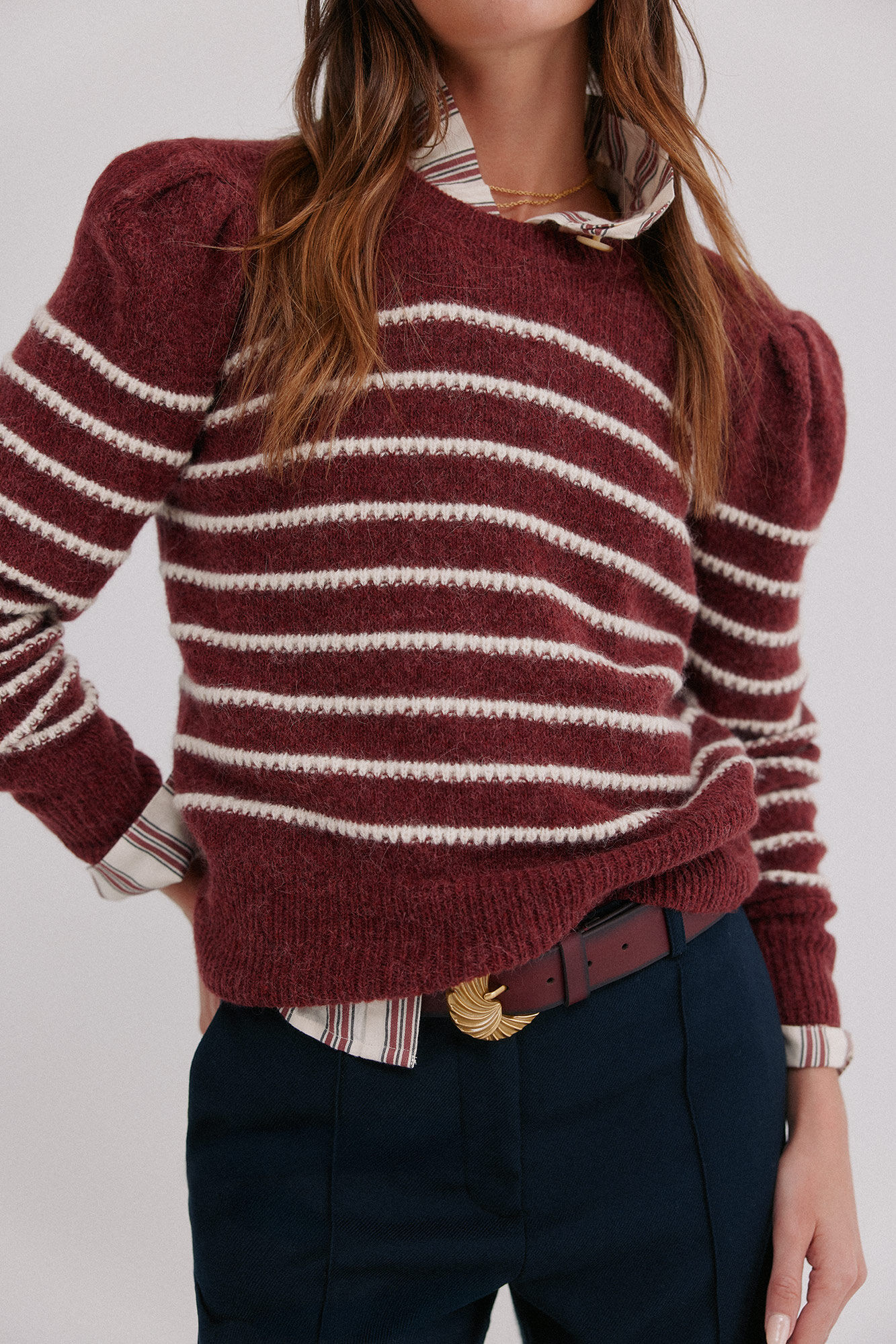 Hoss Intropia Ninnette. Su&eacute;ter a rayas