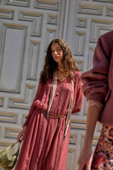 Hoss Intropia Alejandra. Vestido fluido Rosa